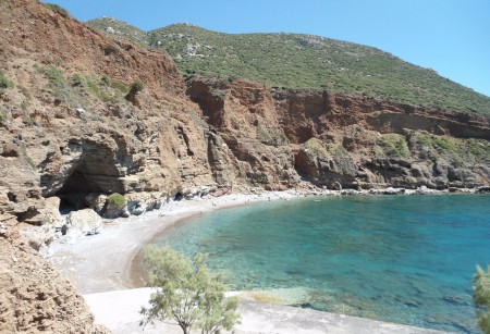Παραλία Λυκοδήμου, Κύθηρα photo by www.axristologio.gr